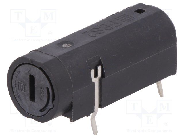 10A 250V Fuse Holder, Illuminated, TH, 5x20mm