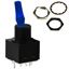 DPDT Toggle Switch, On-On, Illuminated Blue LED, 3A 125VAC, Solder