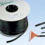 Exp. Sleeving .50" Black PET/Polyethylene, UL94 V-0, 125°C