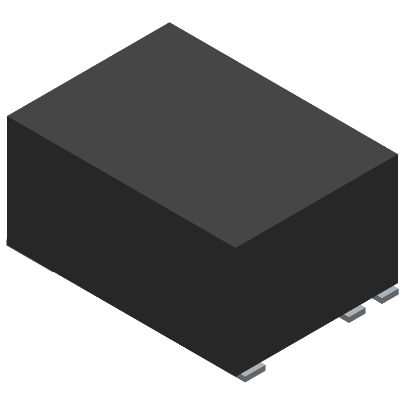 Telecom Transformer 1CT:1CT, 6-Term SMD, 4.5x3.2x2.2mm