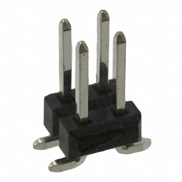 4 Pos 2.54mm SMD Header Connector, Male Pin, 3A, 250V