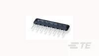 RESISTOR, NETWORK, FILM, BUSSED, 0.2W, THROUGH HOLE MOUNT, SIL, ROHS COMPLIANT