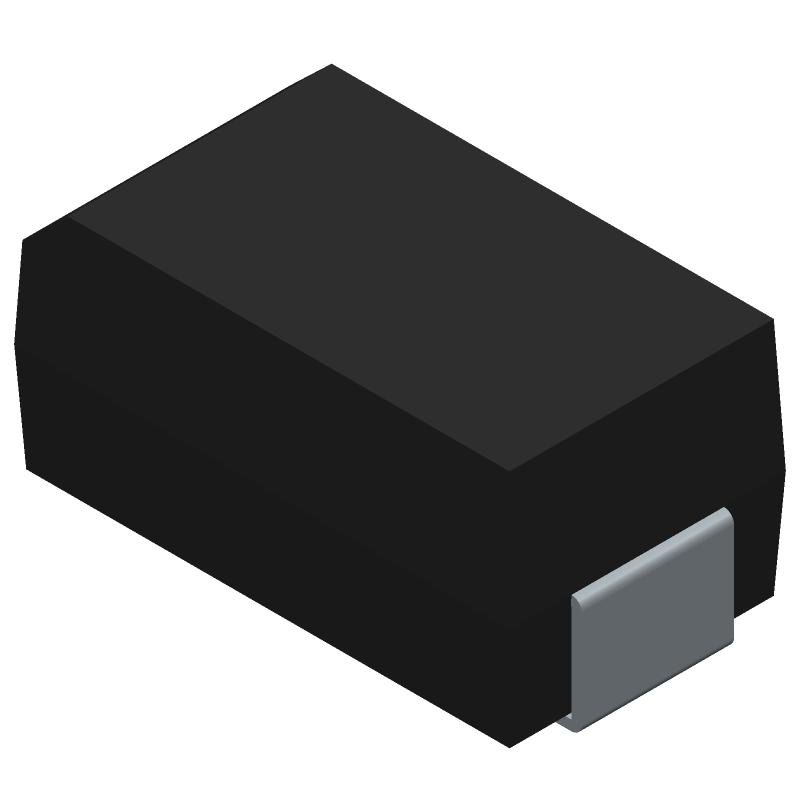 1A 300V Fast Recovery Rectifier, DO-214AC, SMD