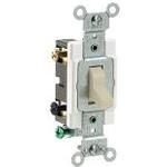 Switch Toggle OFF ON DPST Lever Screw 20A 277VAC 1491.4VA Panel Mount with Frame