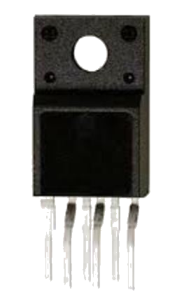 Switching Controller, Current-mode, 75kHz Switching Freq-Max, BICMOS, PZFM6, GREEN, PLASTIC, TO-220, 6 PIN