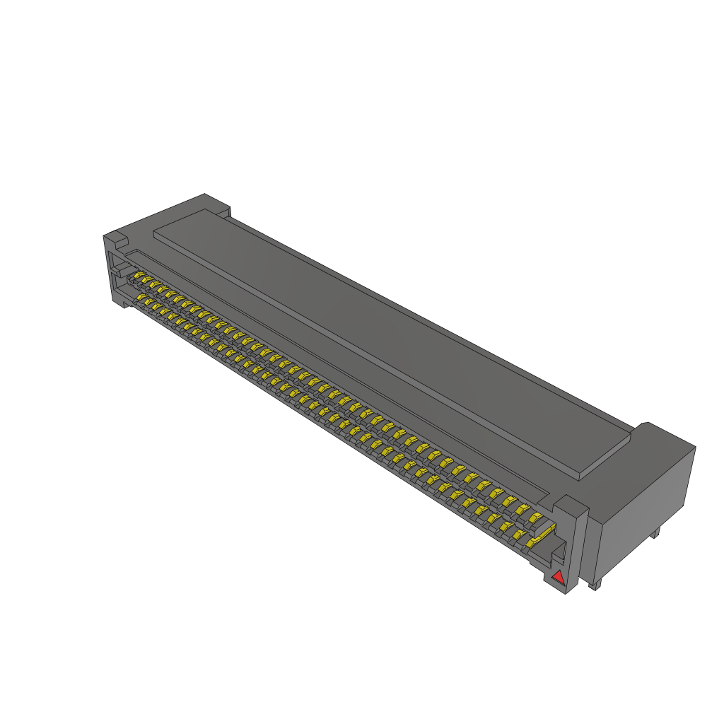4-Row, 160-Contact, SKT, Surface Mount, Open Pin Field Array Socket