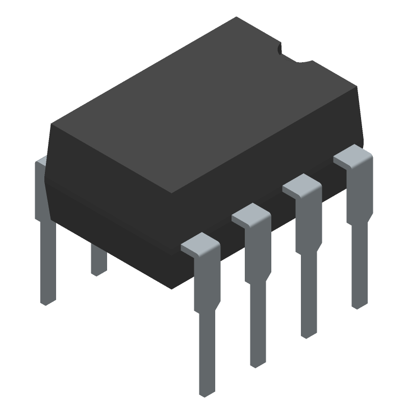 Timer IC, Single, 2.1MHz, 15V, PDIP, Through Hole