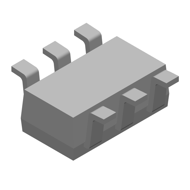 5V TVS Diode, Unidirectional, 4.7A, SOT-23-6, 0.65pF