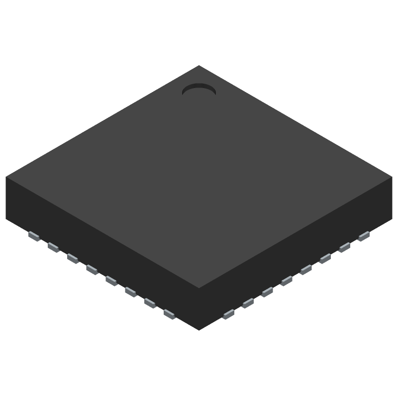 24-Bit 2-Ch Audio Codec IC, 96KS/s, 1.8-3.3V, QFN-32