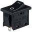 Illuminated Rocker Switch, SPST, 6A 250VAC, Panel Mount