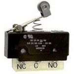 DPDT Momentary Switch, 10A 480VAC, Screw Terminal, Roller Actuator