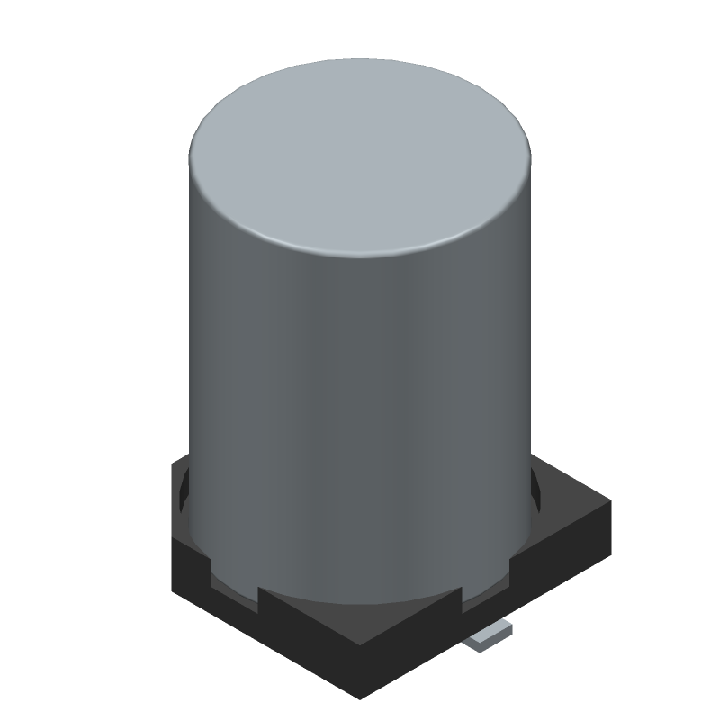 Alum Polymer Cap 330uF 10V 17mR 3.95A SMD