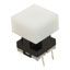 SPST-NO Tactile Switch, 0.125A 24VDC, IP67, Through Hole, 10mm