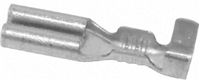 TE Connectivity Utilux .110 Series Crimp Receptacle, 2.79 x 0.8mm, 22 18 AWG, Tin Plated