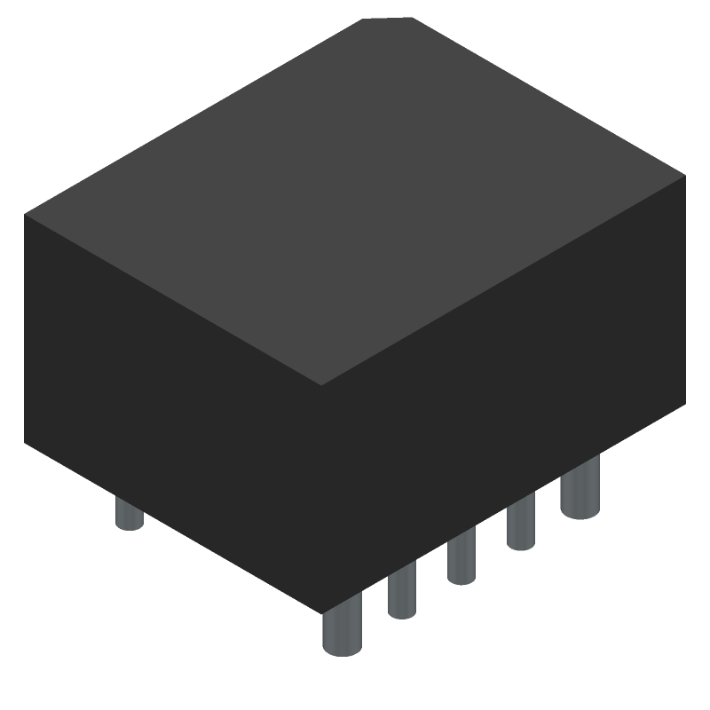 DC-DC Regulated Power Supply Module, 1 Output, 60W, Hybrid, DIP-8