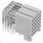 Conn Hard Metric RCP 60 POS 2mm Solder RA Thru-Hole Tube