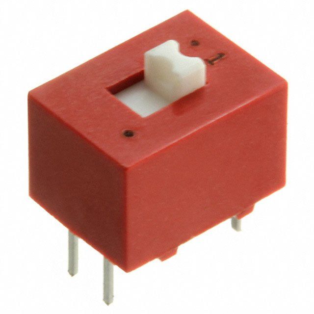 Slide DIP Switch, SPDT, 150mA, 30VDC, Through Hole
