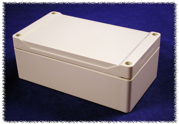ABS Enclosure, Grey, IP66, UL94 HB, -40°C to 120°C