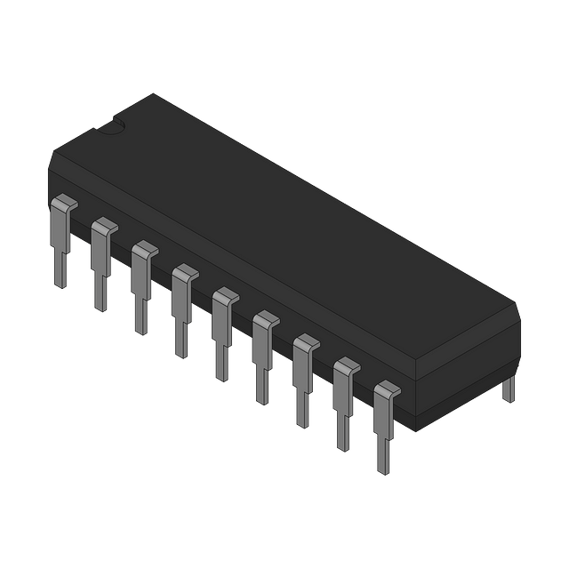 DUAL LINE TRANSCEIVER, PDIP18, ROHS COMPLIANT, PLASTIC, MS-001BC, DIP-18