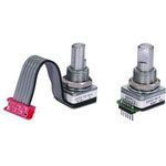 Optical Encoder Rotary Incremental Flat Straight Digital Square Wave Panel Mount Cable 8CPR