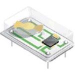 60MHz Crystal Oscillator, ±50ppm, 4-Pin Metal DIP SMD