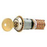 Keylock Switch, SP3T, Latched, 0.25A, Solder Terminal, Panel Mount-threaded, ROHS COMPLIANT