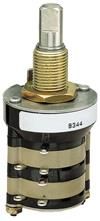 5-Pos SP5T Rotary Switch, 1A 28VDC, Solder, Panel Mount