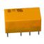 Signal Relay 24VDC 3A DPDT(20x9.9x9.9)mm THT