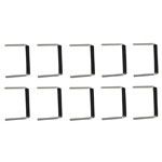 0.5 Black Pre-Formed 22AWG Jumper Wires