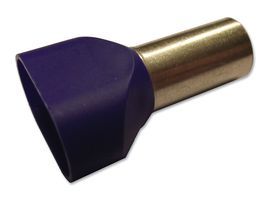 Ferrules Terminal 18AWG Electrolytic Copper Gray F 16mm Tin