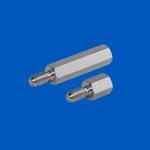 Standoff Hex M/F M4 X 0.7-THD 7mm-A/F 8mm-LG Steel QQ-S-637/ASTM-A-108 Zinc Clear Chromate