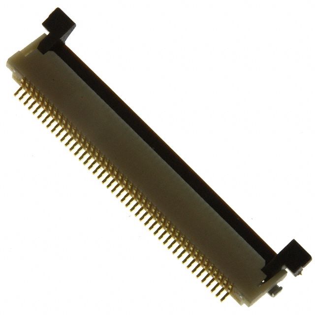 45 Pos 0.5mm Pitch FPC/FFC Connector, Right Angle, SMT, Gold Plated