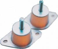 Taica Cylindrical Anti-Vibration Mount, SF-10 30mm, 22mm, Silicone, +200C Stainless Steel -40C M6