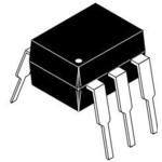 Triac Optocoupler, 600V, 1-CH, Zero-Crossing, 6-Pin PDIP