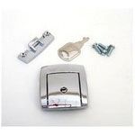 Luggage Lock;  Die Cast Chrome;  Key and Screws Included;  Made by Franzen