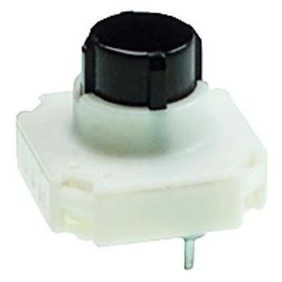 Pushbutton 35 V 0.1 A 1 x Off/(On) RAFI 3.14.100.8