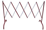 Viso Red, White Extendable Barrier x 1050mm x 2300mm