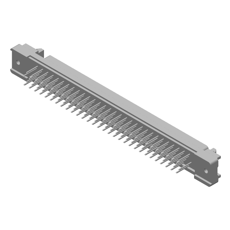120 Pos Signal Connector, Gold Plated Bronze, Through Hole, Shielded, 30V