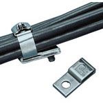 CABLE TIE MOUNT, S/S, 5MM, PK100