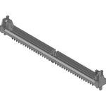 Conn SIMM Socket SKT 72 POS 1.27mm Solder ST Thru-Hole Tray