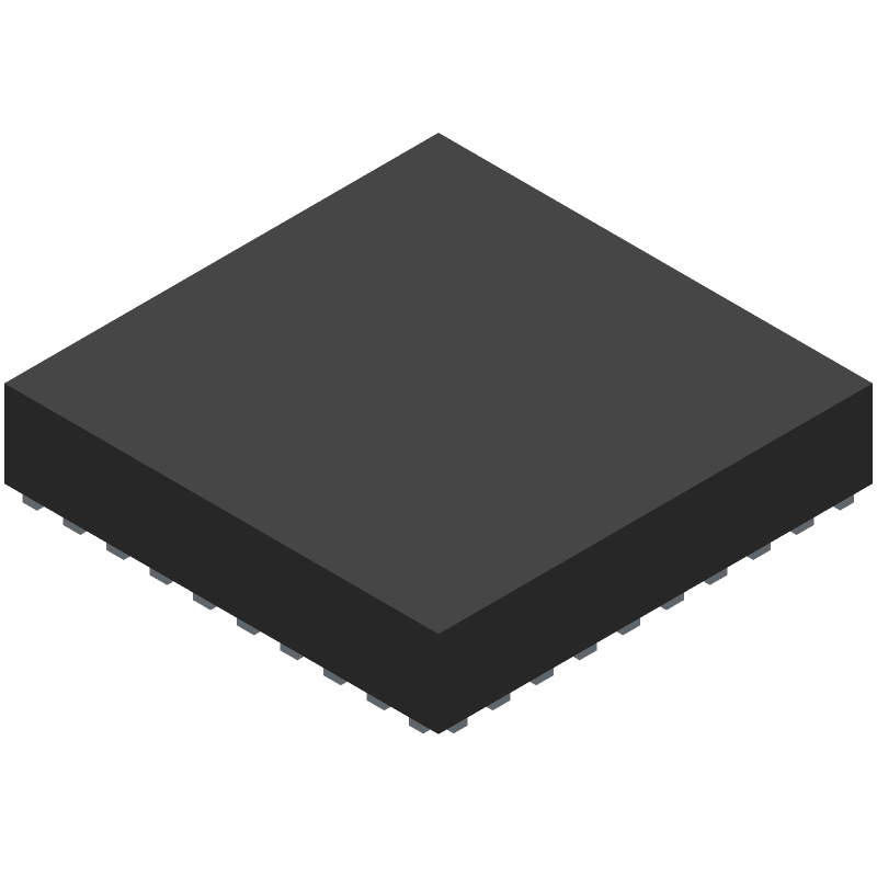 USB Type-C,DCP charge port converter with cable compensation and thermal foldback 32-VQFN -40 to 125