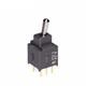 SP3T Toggle Switch, ON ON ON, 0.1A 28VAC/DC, PC Pin