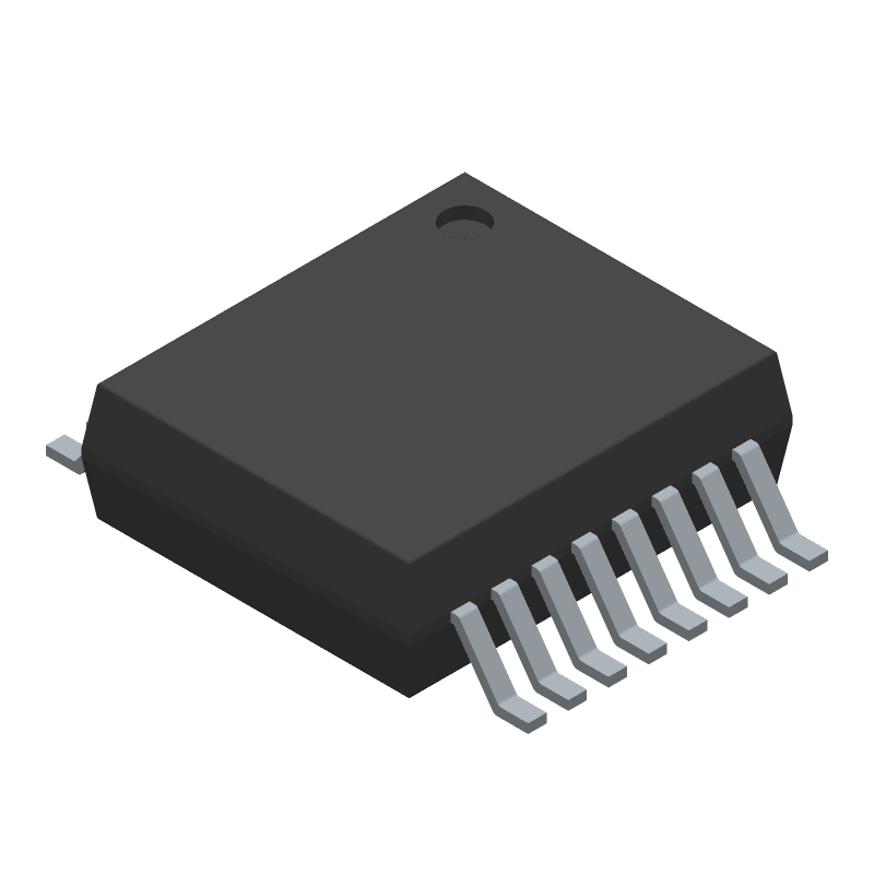 16-Bit DAC, Voltage Output, SPI, 83kS/s, 125°C