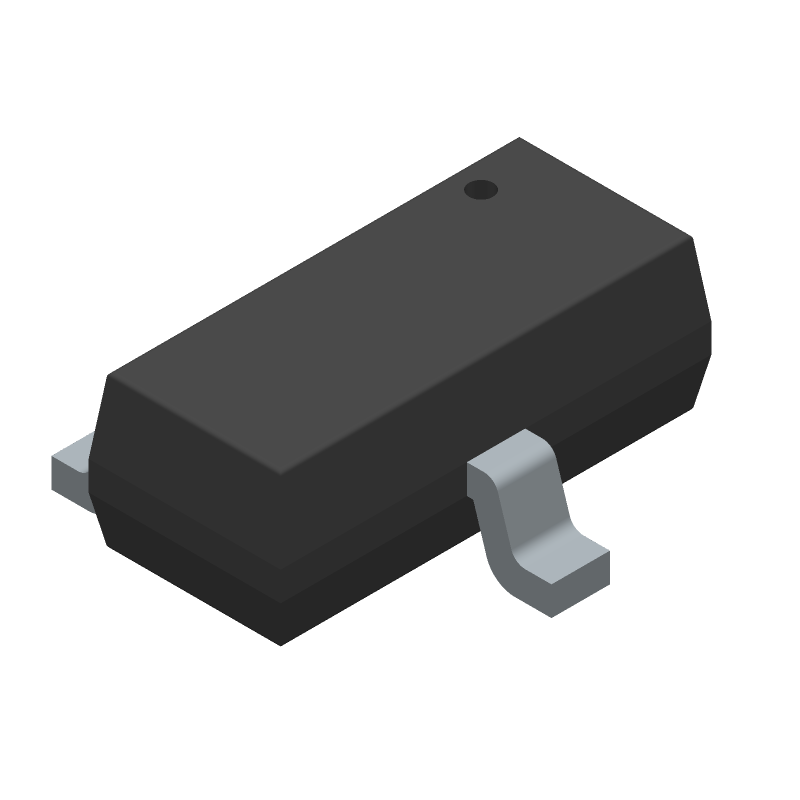 Rectifier Diode, 2 Element, 0.25A, 70V V(RRM), Silicon, ROHS COMPLIANT PACKAGE-3