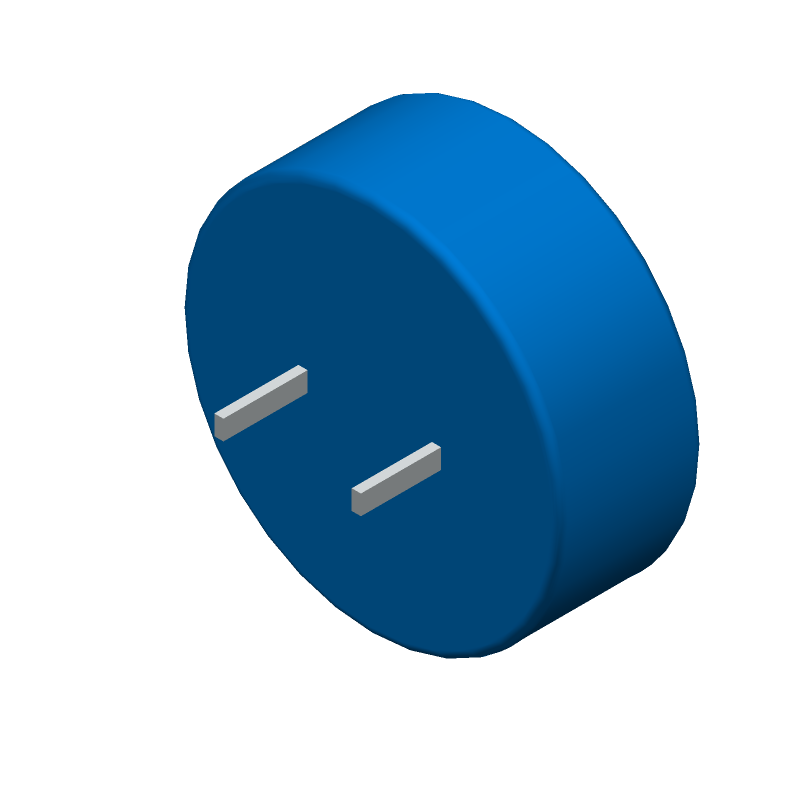 Cap Supercap 1F 5.5V -20% to 80% (28.5 X 11mm) Radial Aluminum Cylindrical Can 10.16mm 20 Ohm 70°C Bulk