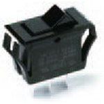 Illuminated Rocker Switch SPDT 15A 125VAC Red Concave