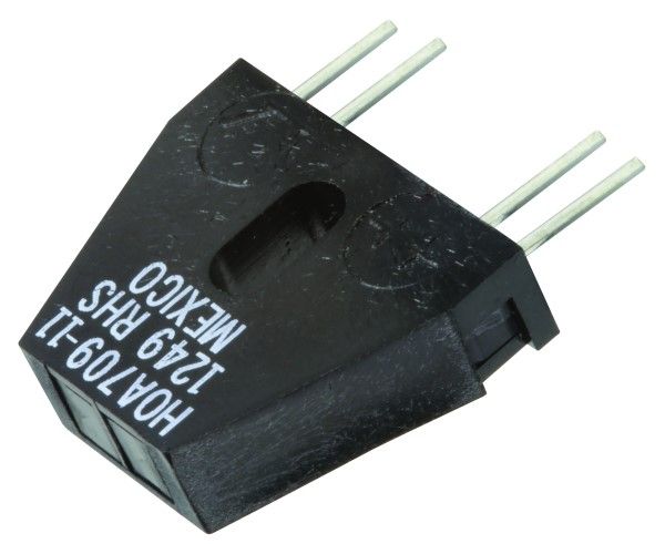 Diffuse Photoelectric Sensor, 1-Channel, Through Hole Mount,