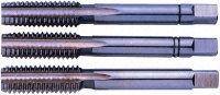 EVENTUS 3 Piece M8 HSS Hand Tap Set Taper Tap; Second Tap and Plug Tap