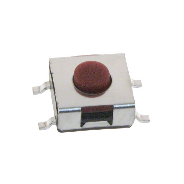 Keypad Switch, 1 Switches, SPST, Momentary-tactile, 0.05A, 12VDC, 1.86N, Solder Terminal, Surface Mount-straight