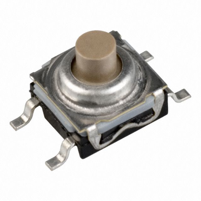 SPST Momentary Tactile Keypad Switch, 50mA, 32VDC, SMT